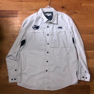 Light gray fishing shirt